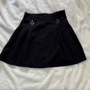 SHEIN Black Skater Skirt
